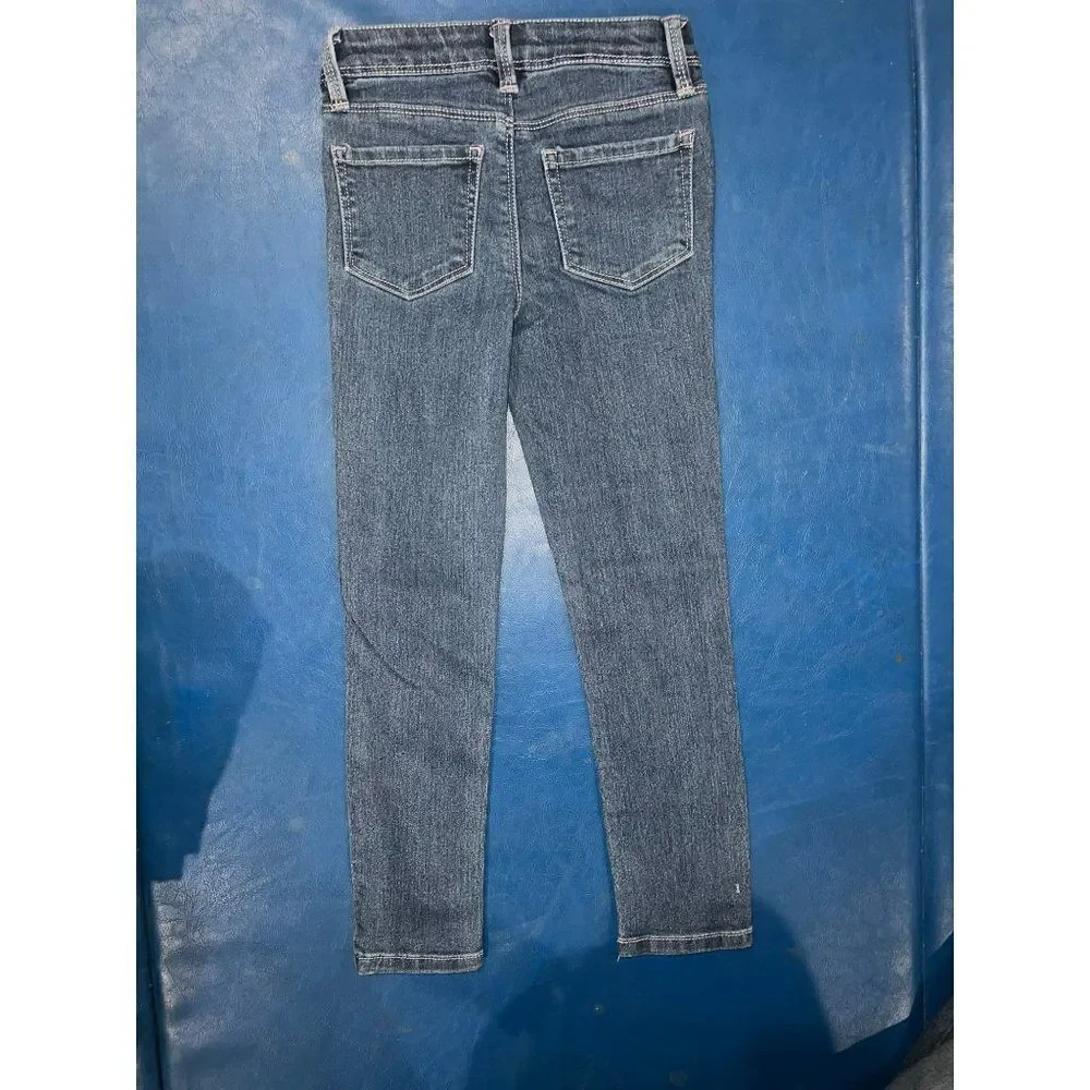 Jumping Beans Distressed Sequins-Embellished Jeggings (6X)